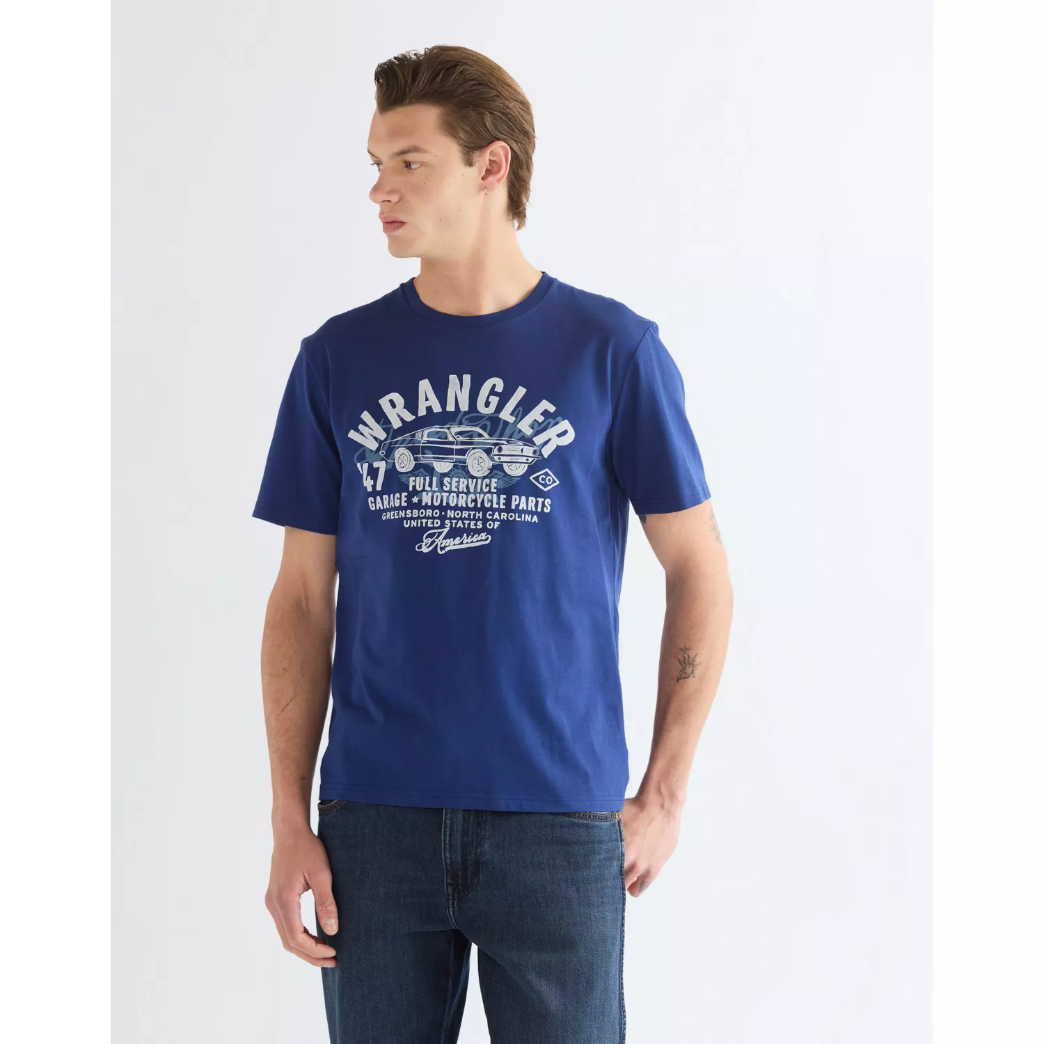 T-shirt AMERICANA TEE BLUE DEPTHS