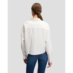 Koszula CUFFED SHIRT ECRU