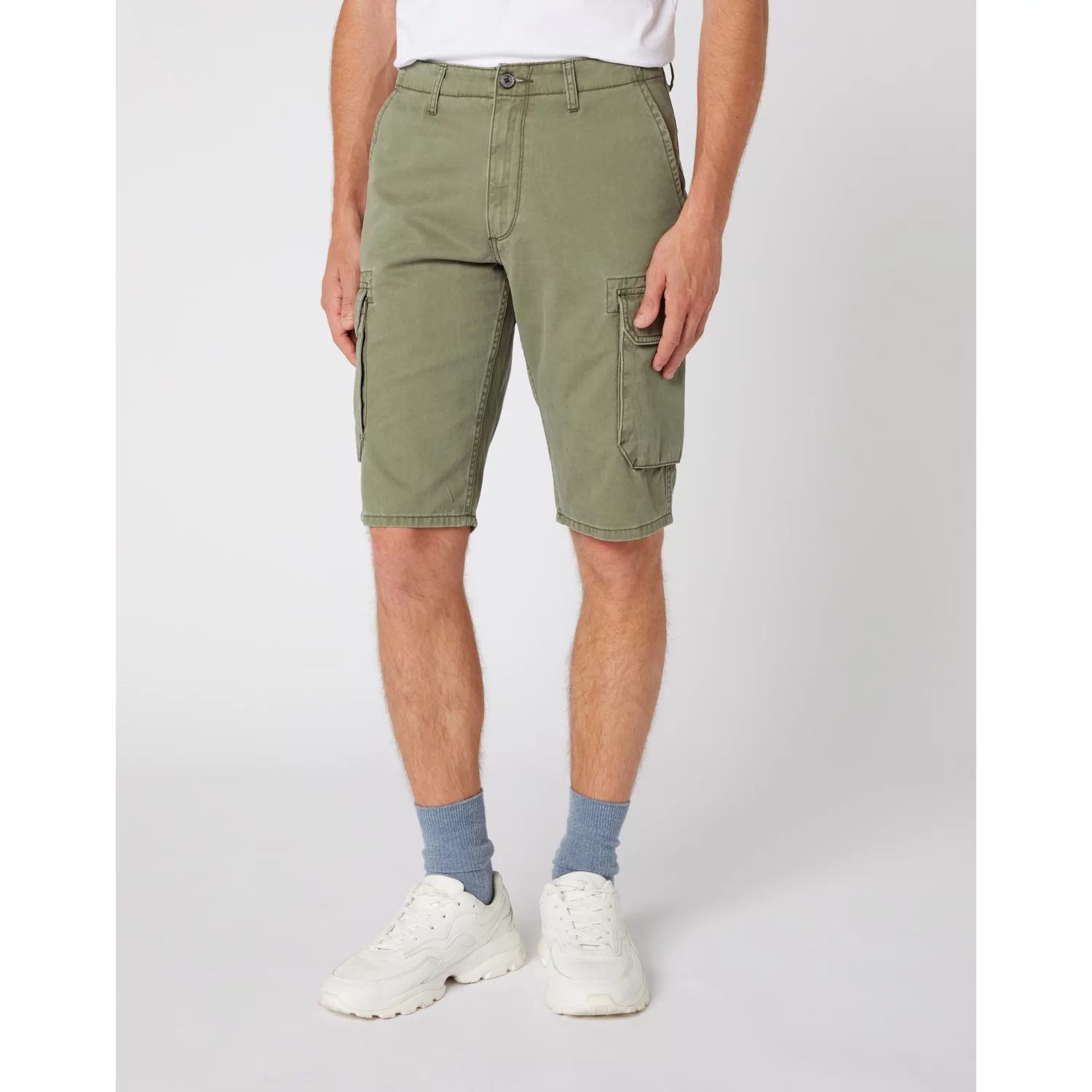 SZORTY CARGO SHORT DUSTY OLIVE