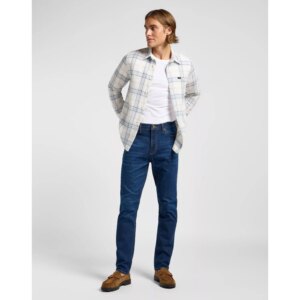 LEESURE SHIRT SHY BLUE