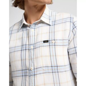 LEESURE SHIRT SHY BLUE
