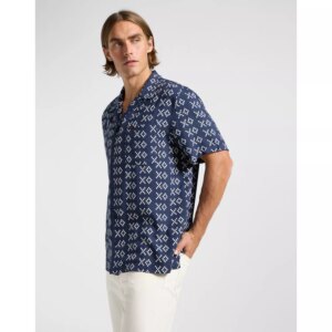112364143 00 S RESORT SHIRT RIVET ECRU