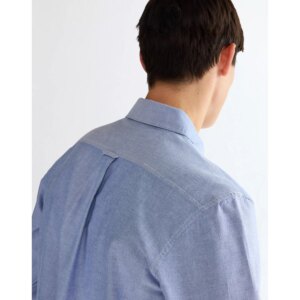 112350481 00 L KOSZULA LS SHIRT OXFORD BLUE
