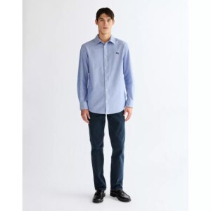 112350481 00 L KOSZULA LS SHIRT OXFORD BLUE