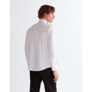 112350485 00 S Koszula LS SHIRT WHITE OXFORD