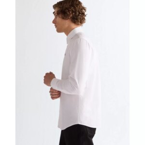 112350485 00 S Koszula LS SHIRT WHITE OXFORD