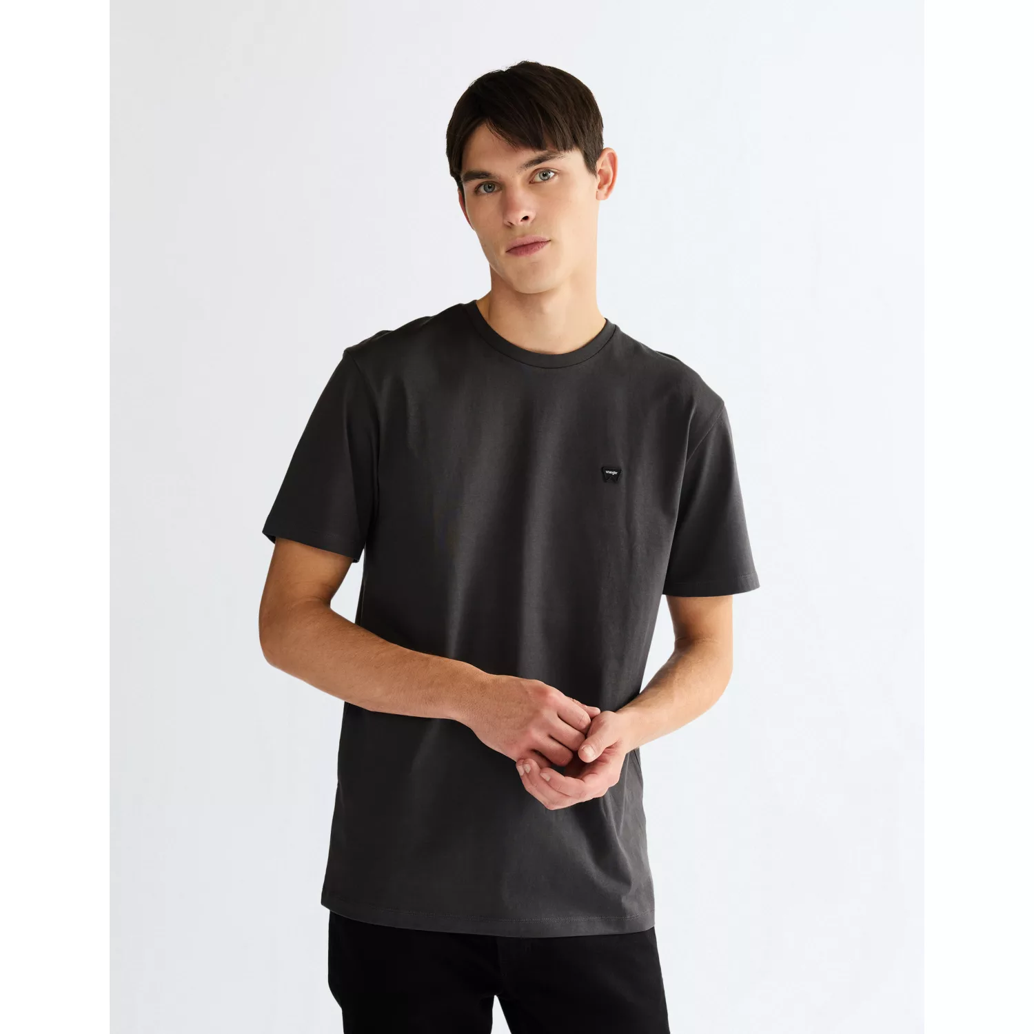 112351320 00 S KOSZULKA SIGN OFF TEE FADED BLACK