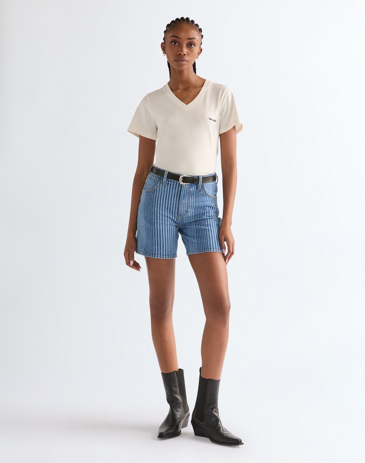 112361371 00 80 PASEK EASY WESTERN BELT BLACK