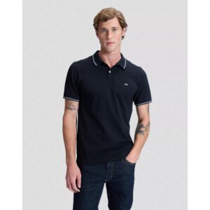112363659 00 L KOSZULKA PIQUE POLO BLACK