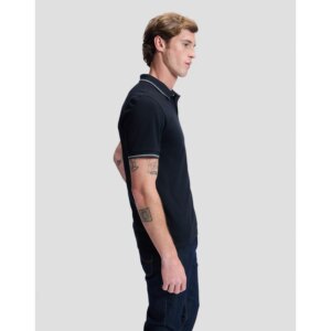 112363659 00 L KOSZULKA PIQUE POLO BLACK