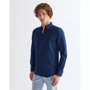 112364234 00 3XL KOSZULA OXFORD SHIRT INDIGO OXFOR
