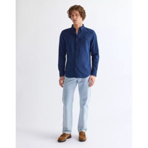112364234 00 3XL KOSZULA OXFORD SHIRT INDIGO OXFOR
