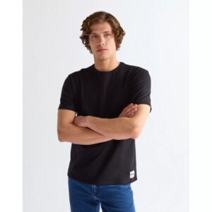 112365120 00 S KOSZULKA SS SOLID TEE BLACK