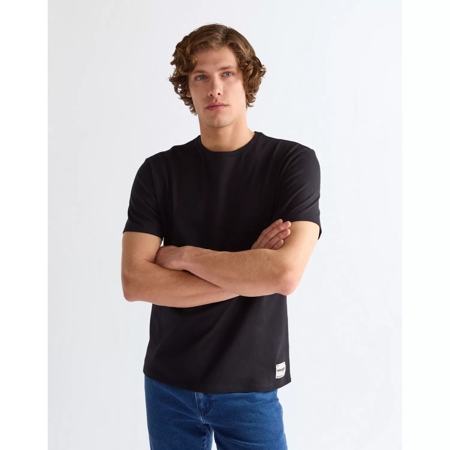 112365120 00 S KOSZULKA SS SOLID TEE BLACK