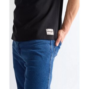 112365120 00 S KOSZULKA SS SOLID TEE BLACK