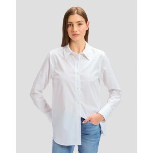 112370823 00 M KOSZULA CLASSIC SHIRT BRIGHT WHITE