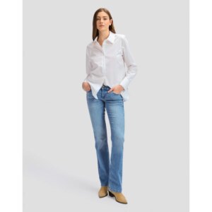 112370823 00 M KOSZULA CLASSIC SHIRT BRIGHT WHITE