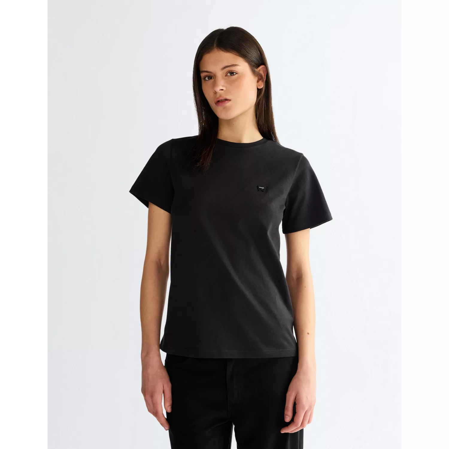 112373023 00 S KOSZULKA SIGN OFF TEE BLACK