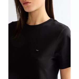 112373023 00 S KOSZULKA SIGN OFF TEE BLACK