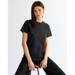 112373023 00 S KOSZULKA SIGN OFF TEE BLACK
