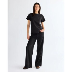 112373023 00 S KOSZULKA SIGN OFF TEE BLACK