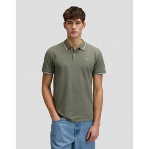 112376463 00 M KOSZULKA PIQUE POLO LICHEN OLIVE