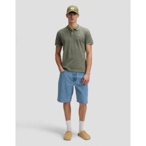 112376463 00 M KOSZULKA PIQUE POLO LICHEN OLIVE