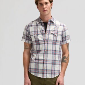 112376545 00 M KOSZULA SS WESTERN SHIRT ACADEMY BL