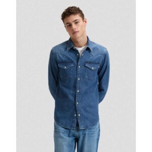 112376547 00 XL KOSZULA REGULAR WESTERN SHIRT BROO