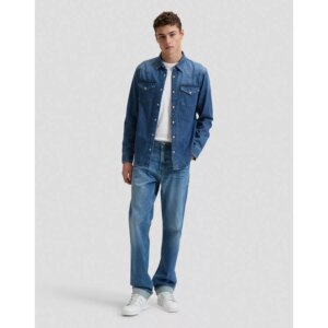 112376547 00 XL KOSZULA REGULAR WESTERN SHIRT BROO
