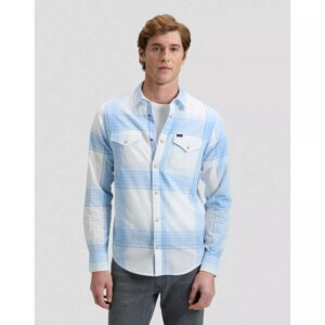 112376557 00 L KOSZULA CLEAN WESTERN SHIRT HALOGEN