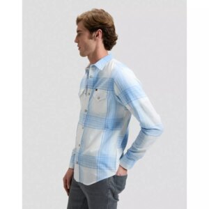 112376557 00 L KOSZULA CLEAN WESTERN SHIRT HALOGEN