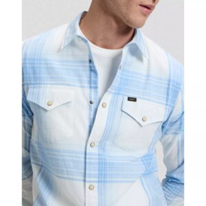 112376557 00 L KOSZULA CLEAN WESTERN SHIRT HALOGEN