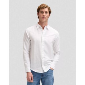 112376559 00 XL KOSZULA LEE SHIRT BRIGHT WHITE