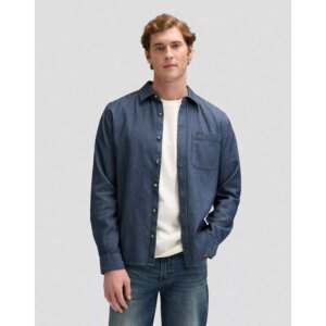 112376569 00 XXL KOSZULA LEESURE SHIRT INDIGO RAIL