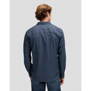 112376569 00 XXL KOSZULA LEESURE SHIRT INDIGO RAIL