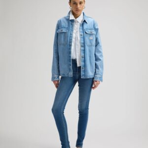 112376763 29 28 SPODNIE SCARLETT HIGH BUDDY BLUE