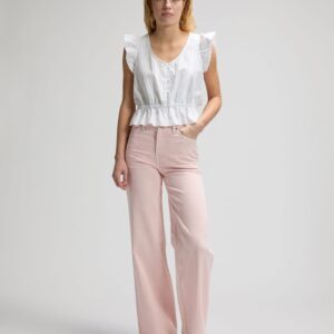 112376975 00 S KOSZULA RUFFLE SLEEVE SHIRT BRIGHT