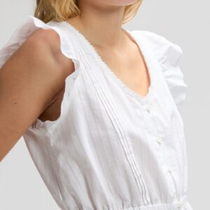 112376975 00 S KOSZULA RUFFLE SLEEVE SHIRT BRIGHT