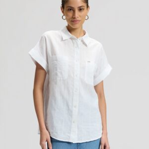 112376977 00 S KOSZULA SS LOOSE UTILITY SHIRT BRIG