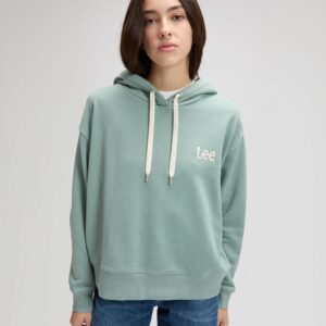 112376980 00 M BLUZA ESSENTIAL HOODIE DESERT SAGE