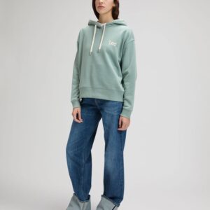 112376980 00 M BLUZA ESSENTIAL HOODIE DESERT SAGE