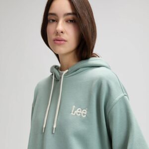 112376980 00 M BLUZA ESSENTIAL HOODIE DESERT SAGE