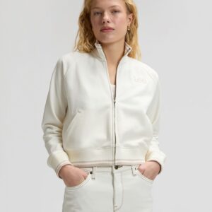 112376983 00 XS BLUZA ZIP UP ECRU