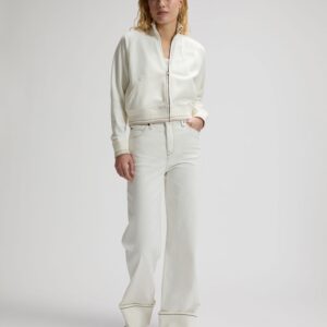 112376983 00 XS BLUZA ZIP UP ECRU