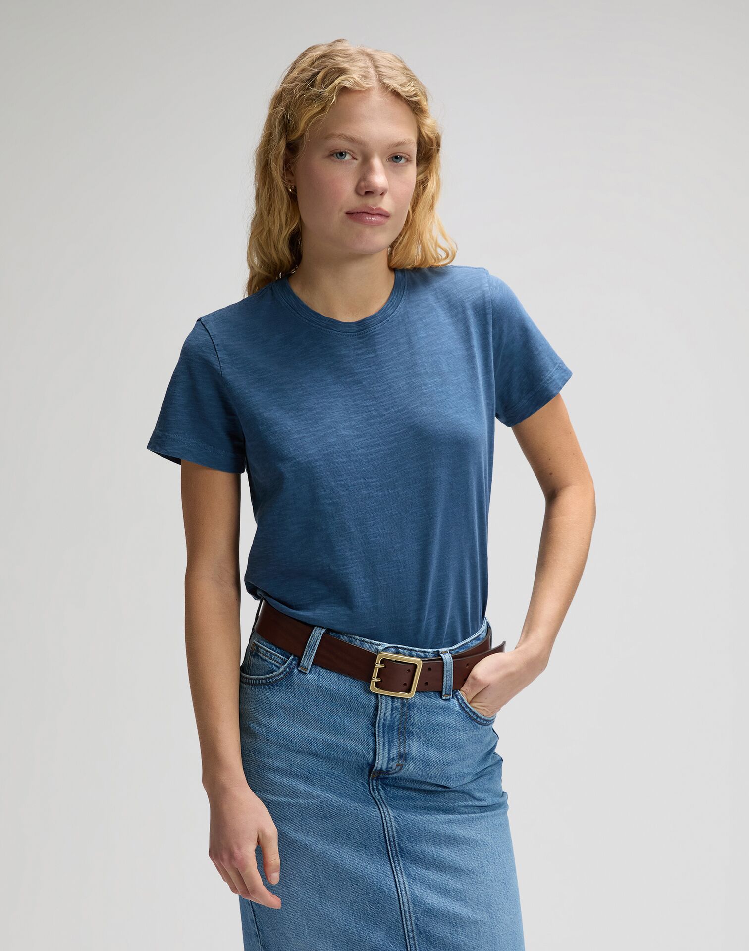 112376989 00 M KOSZULKA PERFECT TEE ACADEMY BLUE