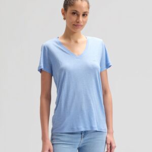 112377023 00 S KOSZULKA V NECK TEE HALOGEN