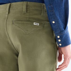 112377831 00 38 SZORTY CHINO SHORTS DUSTY OLIVE