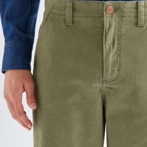 112377831 00 38 SZORTY CHINO SHORTS DUSTY OLIVE