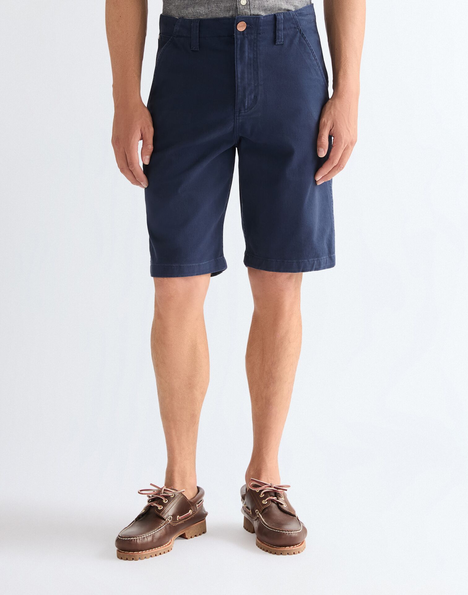112377832 00 36 SZORTY CHINO SHORTS NAVY